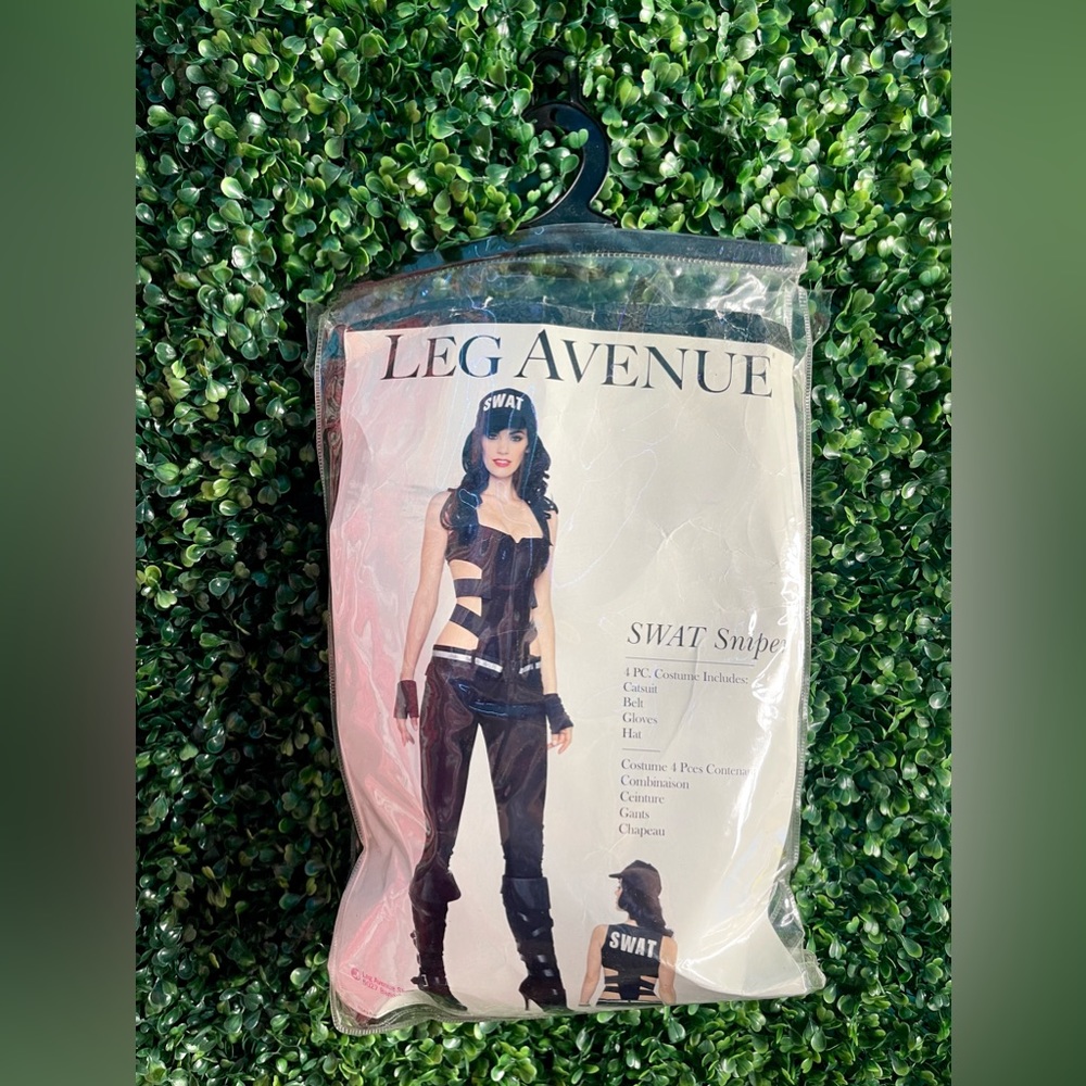 *Brand New* Swat Sniper Halloween Costume 4Piece Set - Leg Avenue Size Medium